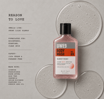 Sunset Peony Body Wash